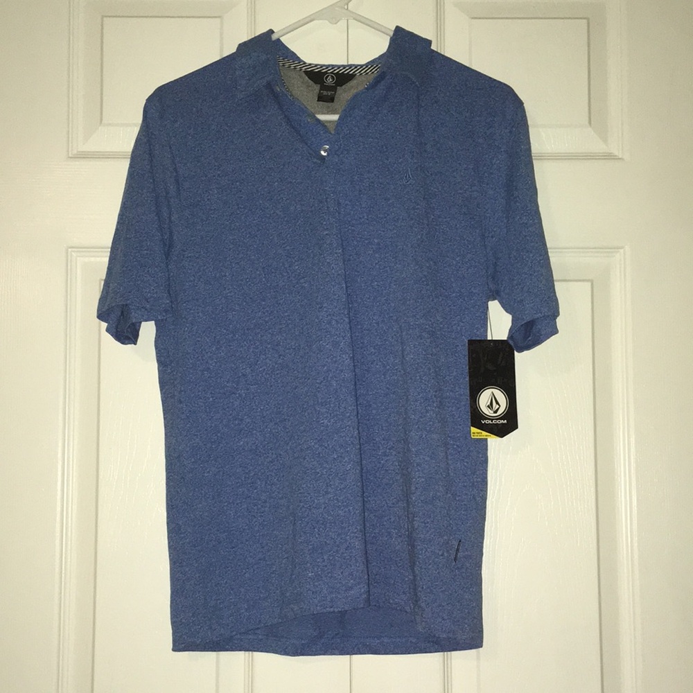 NWT VOLCOM WOWZER POLO.